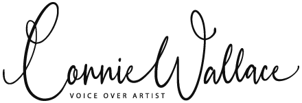 Connie Wallace Voice Over Artist Banner Title
